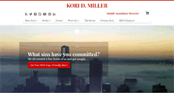 Desktop Screenshot of koridmiller.com